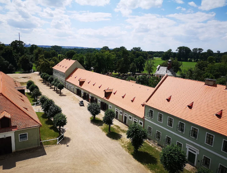 Národní Hřebčín Kladruby Nad Labem, Czech Republic (Czechia)